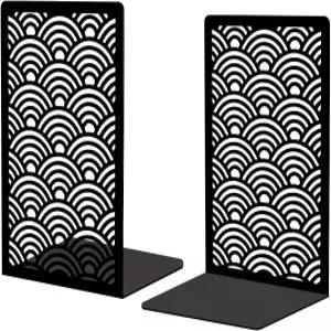 선반용 피코블루 메탈 북엔드 사무실 책상 방 5.3 x4.3 x7.9 주철 심플 톨 1쌍파도