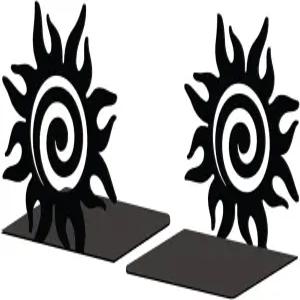 선반용 피코블루 메탈 북엔드 사무실 책상 방 5.3 x4.3 x5.5 주철 심플 톨 1쌍일요일