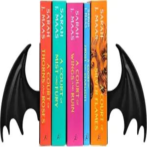 메탈 드래곤 윙 북엔드 고딕 판타지 북 홀더 세트 책상 및 책장 장식용 헤비 듀티 애호가를 위한 다크 선물