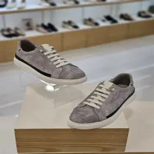 [미소페][미소페] by미소페 남성 누벅 밴딩 스니커즈 (3cm) 122530005-GRY (P003793100)