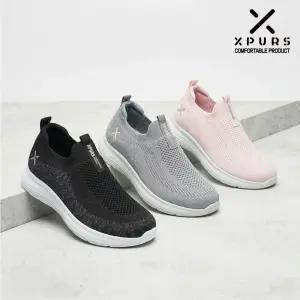 [엑스퍼스]남자 여자 니트 슬립온 구름인솔 경량 쿠션 운동화