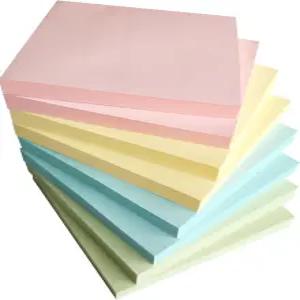 스티커 메모 3x3 인치패드 8개/팩 파스텔 색상의 귀여운 가정용 사무실용 총 640매