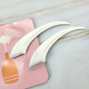 눈썹정리기 눈썹 정리 반달칼 화이트 1P