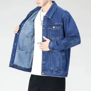 샤오원샵 청 남성 캐주얼 칼라 재킷 청자켓 고급스러운 키작남 코트 상의 빅사이즈 가운 꾹1