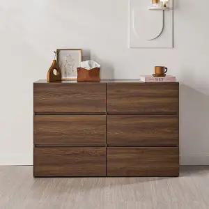 동서가구 이엘 1200 6서랍 수납장 DF928316