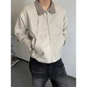 남사친 빈티지 봄가을 숄카라 쇼트 해링턴 코트 자켓 디트로이트 점퍼 항공 야구복 DUCHI3