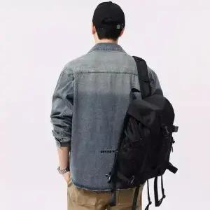 셔츠 봄가을 워싱 사계절 남사친 청 빈티지 캐주얼 DUCHI2