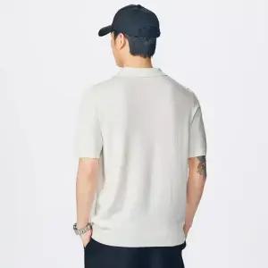 남친 니트 캐주얼 빈티지 터틀넥 봄가을 슬림핏 반팔 칼라넥 상의 캐주얼룩 솔리드 DUCHI2