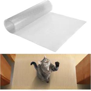 애완동물을 위한 3.9피트L 카펫 보호기 미끄럼 방지 고양이 긁힘 스크래치 스토퍼 출입구 아래 바닥 러너