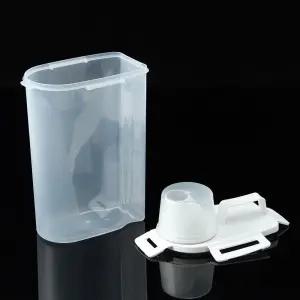 도어 포켓 잡곡통 2.5L 냉장고 수납용 시리얼 보관 용기밀폐 잡곡 쌀통 사료 곡물 플라스틱밀폐 정리 파스