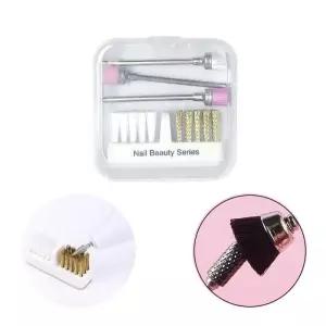 [에스에스_62]비트 비트형 더스트 브러쉬 큐티클제거 세트