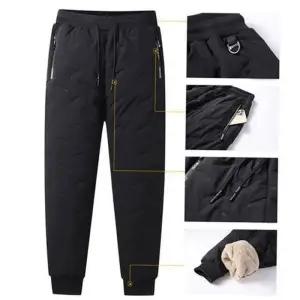 [라일리의류] Rly 패딩 밴딩 바지 기모 방한 캐주얼 조거 남성