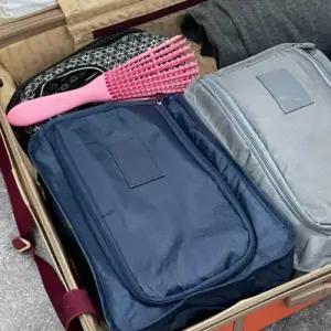 [라일리] Rly 여행용 신발 주머니 네이비 캐리어정리백 여행정리