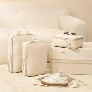 [라일리] Rly 고급 여행용 압축 파우치 캐리어 정리백 압축팩