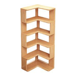 코너 모듈 선반장 원목 대나무 정리 3레이어 우드 주방 화이트 가정용 선반 캐비닛