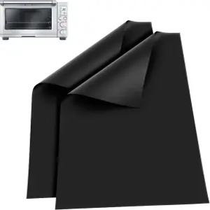 오븐 바닥용 라이너 논스틱 대형 헤비 듀티 매트 2팩 재사용 가능한 유출과 기름때로부터 보호하고