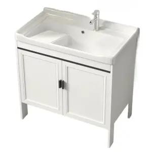 애벌 손빨래 세면장 간이 소형 조리대 세면대 싱크볼 개수대