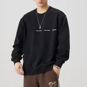 코아픽샵 남성용 키작남 맨투맨 가을패션 두꺼운 오버사이즈 봄가을 긴팔 아우터 꾹3