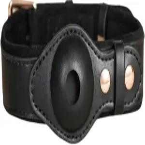 에어태그 스크래치 방지 마감 극세사 안감 모든 품종을 위한 조절 가능한 디자인블랙 스몰 너비 1.2 넥 8