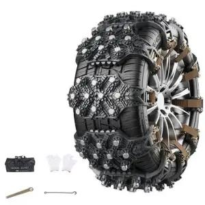 자동차 차량용 타이어 미끄럼방지 체인줄 바퀴체인 8개세트