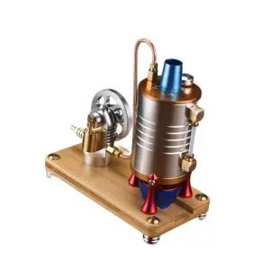 증기 스털링엔진 교육키트 모델 발전 증기기관 터빈 데모 모터 저온 실험