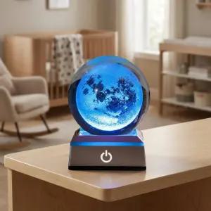 무드등 크리스탈수정구 투명유리구슬 취침등 수면조명 인테리어조명