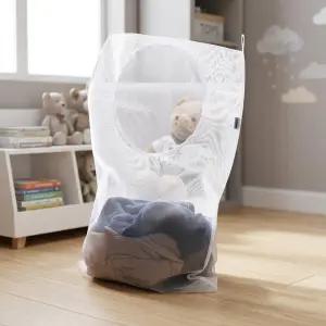 그물망수납 장난감정리함 화이트 보관정리 바구니형수납