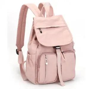 남녀공용 백패킹 학생 백팩 생활 방수 포켓 책 가방