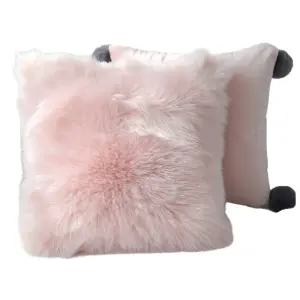 겨울 쿠션 커버 쇼파 인테리어 퍼 거실