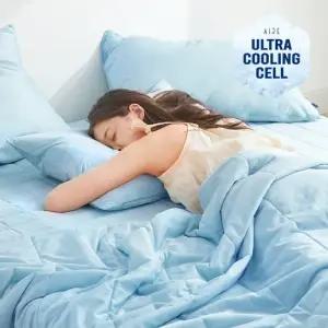 [아이르] 울트라쿨링셀 아르틱 냉감 차렵이불+베개세트 슈퍼싱글SS