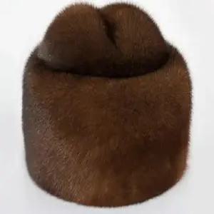 남자밍크모자 비니 야구 노인 러시아 군밤 귀 중년 방한모