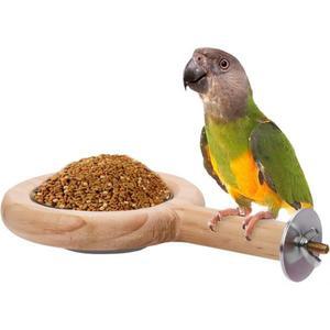 둥지 버드 퍼치 위드 트리 사료통 미니 나사 키트 마운트 피딩 사랑새 피팅