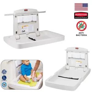 글로벌 안전준수 항균 접이식 위생 기저귀 교환대 쇼핑몰 빌딩 러버메이드