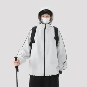 남사친 유행각 바람막이 점퍼 봄가을 상의 야상 방수 등산 OOTD3