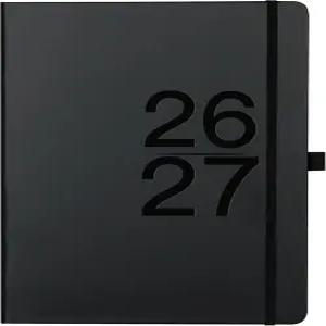 20262027 플래너 주간 월간 8인치 x 10인치 JUL.2026 JUN 2027 노트 페이지가 있는 학술 캘린더 하드커버