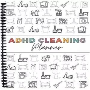 ADHD 청소 계획자 가정 일정 및 체크리스트 정리자 일일 주간 월간 연간