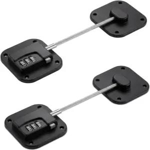 콤비네이션 잠금 장치가 있는 냉장고 냉동고 주방 캐비닛 책상 서랍 수납 설치가 간편하고 열쇠가 필요