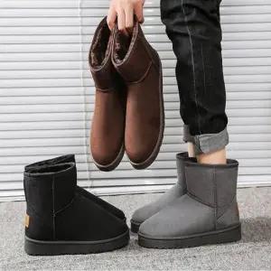 겨울부츠 남성 겨울 스웨이드 데일리 털부츠 앵클부츠 방한