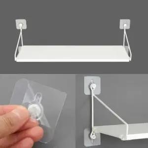 [SBD] TV선반 선반 화이트 벽고정 60cm 셋탑박스거치대