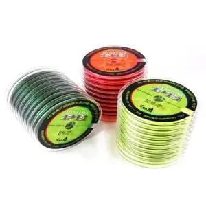 바다낚시줄 코랄핑크 합사 줄 돔낚시 PE합사 부시리낚시 100M 3.5호