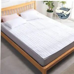 쿨패드 가벼운 여름 침대 패드 시어서커 쿨토퍼 바닥