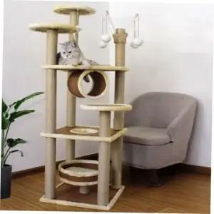 고양이타워 해피캐슬 고양이 캣타워 대형 사이잘캣타워