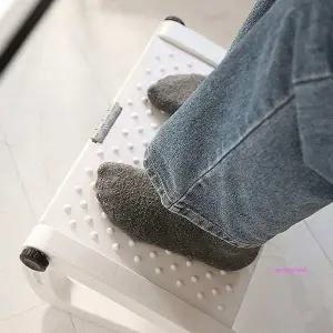 학업집중 바른자세 지압 다리휴식 업무몰입 발받침대mno781