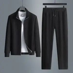토르 캐주얼 춘추 남친 투피스 슬림핏 트레이닝 세트 트렌드 차이나 자켓 멋스러운 코디네이션 긴바지 OPH3
