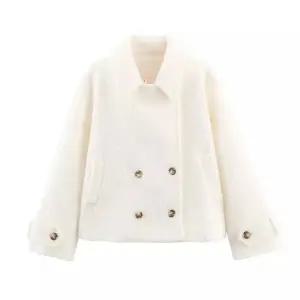 블랙팬서 여친 코트 부클 양면 봄가을 상의 숏 작은 OPH3