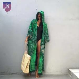 가디건 가운 로브 후드 비치가운 비치 해변 카디건