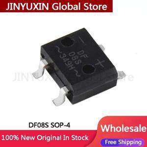 50-100Pcs DF08S SOP4 정류기 브리지