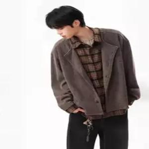 니트 가을 남친 카디건 머니투피스 체크 야구점퍼 가디건 브이넥 원픽3