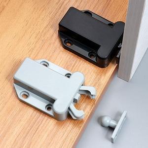 푸시 투 오픈 문짝 바운서 바운싱 프레스 타입 캐비닛 캐치 핸들이 없는 보이지 않는 당김 패널 오프너 클