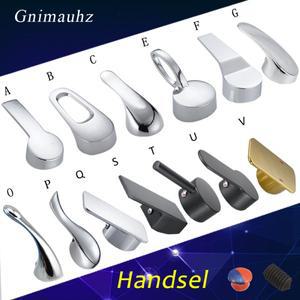 주방 욕실   수도꼭지 스위치 핸들 35mm/40mm 블랙 골드 분지 믹서 탭 교체 커버 샤워 꼭지 액세서리